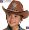 Boland - Kinderhoed Sheriff bruin Bruin - 55 - Kinderen - Jongens en meisjes - Cowboy - Indiaan