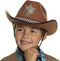 Boland - Kinderhoed Sheriff bruin Bruin - 55 - Kinderen - Jongens en meisjes - Cowboy - Indiaan