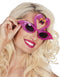 Boland - Partybril Flamingo Roze - Volwassenen - Dieren - Hawaii - Tropisch - Zomer