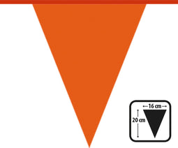 Boland - PE vlaggenlijn oranje Oranje - Voetbal - Koningsdag - Holland - Supporter - Voetbal