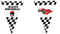 Boland - PE vlaggenlijn Speed - Sport - Autosport - Racewagen - Autorace - Finish vlag