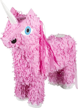 Boland - Piñata Eenhoorn roze (L) - Verjaardag, Kinderfeestje, Themafeest - Unicorn