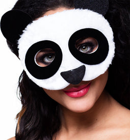 Boland - Pluchen oogmasker Panda - Volwassenen - Panda - Dieren