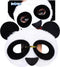 Boland - Pluchen oogmasker Panda - Volwassenen - Panda - Dieren