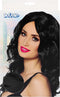 Boland - Pruik Celebrity zwart Zwart - Golvend - Lang - Vrouwen - Showgirl -