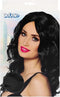 Boland - Pruik Celebrity zwart Zwart - Golvend - Lang - Vrouwen - Showgirl -