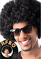 Boland - Pruik Groove zwart Zwart - Afro - Kort - Unisex - Danser/danseres - 70's, 80's & 90's - Disco