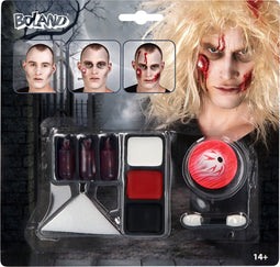 Boland - Schminkset Zombie - - Schminkset - Carnaval, Halloween, Themafeest - Halloween schmink - Horror