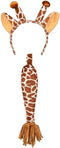 Boland - Set Giraffe - Volwassenen - Vrouwen - Giraffe - Dieren -Safari