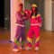Boland - Trainingspak Retro dude paars (M) - Volwassenen - - 80's & 90's - Disco