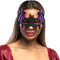 Boland - Vilten oogmasker Vleermuis assorti - Volwassenen - Vleermuis - Halloween en Horror