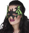 Boland - Vilten oogmasker Vleermuis assorti - Volwassenen - Vleermuis - Halloween en Horror