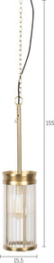 Bold Monkey Angel On Fire hanglamp M - Goud