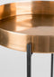 Bold Monkey Another Marble bijzettafel Marmer - Goud