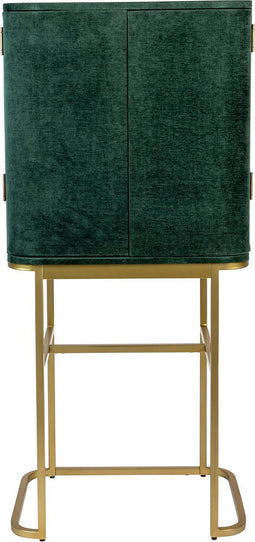 Bold Monkey Ava Morgana kast/ drankkast/ wijnkast fluweel groen