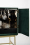 Bold Monkey Ava Morgana kast/ drankkast/ wijnkast fluweel groen