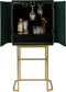 Bold Monkey Ava Morgana kast/ drankkast/ wijnkast fluweel groen