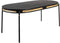 Bold Monkey Don't Stop The Webbing eettafel 180x90 cm - Zwart