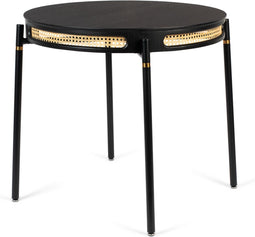 Bold Monkey Don't Stop The Webbing ronde eettafel 80 cm - Zwart