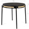 Bold Monkey Don't Stop The Webbing ronde eettafel 80 cm - Zwart
