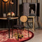 Bold Monkey Don't Stop The Webbing ronde eettafel 80 cm - Zwart
