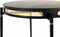 Bold Monkey Don't Stop The Webbing ronde eettafel 80 cm - Zwart