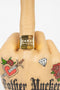 Bold Monkey Fother Mucker bijzettafel liefde - Beige