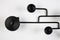 Bold Monkey Hypnotising wand kapstok zwart