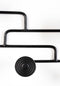 Bold Monkey Hypnotising wand kapstok zwart