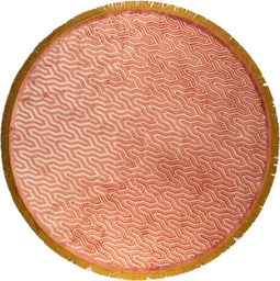 Bold Monkey I Feel So Soft vloerkleed rond 200' roze