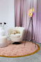 Bold Monkey I Feel So Soft vloerkleed rond 200' roze