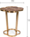Bold Monkey It's Marblelicious bijzettafel Marmer - Goud