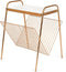 Bold Monkey Keep It Tidy bijzettafel/ tijdschriftenrek Marmer Wit/ Goud