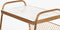 Bold Monkey Keep It Tidy bijzettafel/ tijdschriftenrek Marmer Wit/ Goud