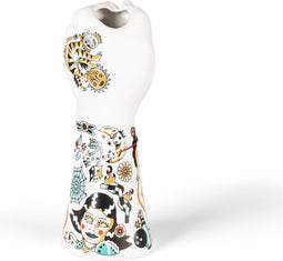 Bold Monkey Liberty Matters vaas kleurrijk - Zwart