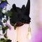 Bold Monkey Mind Your Own Rhino wandlamp zwart