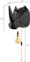 Bold Monkey Mind Your Own Rhino wandlamp zwart