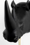 Bold Monkey Mind Your Own Rhino wandlamp zwart
