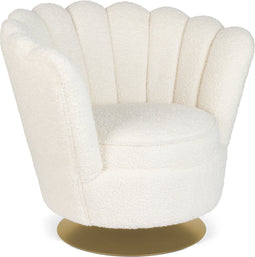 Bold Monkey Mother Of All Shells fauteuil teddy naturel