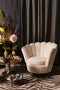 Bold Monkey Mother Of All Shells fauteuil teddy naturel