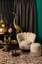 Bold Monkey Mother Of All Shells fauteuil teddy naturel