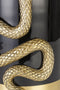 Bold Monkey Never Hurt A Snake vaas - Goud