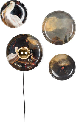 Bold Monkey No Food Here wandlamp (set van 4) birds