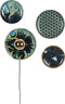 Bold Monkey No Food Here wandlamp (set van 4) hexagon