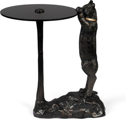 Bold Monkey No Girlfriend No Problem bijzettafel - Zwart