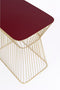Bold Monkey No Offence bijzettafel wijnrood - Rood