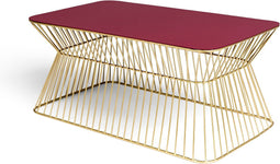 Bold Monkey No Offence salontafel wijnrood - Rood