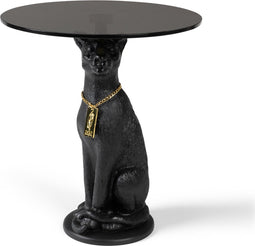 Bold Monkey Proudly Crowned Panther bijzettafel zwart