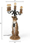 Bold Monkey Proudly Crowned Panther vloerlamp spotted - Beige