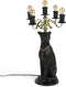 Bold Monkey Proudly Crowned Panther vloerlamp zwart